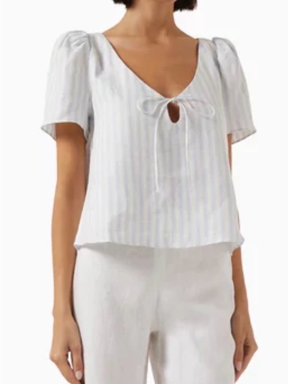Reformation Mayla Linen Top - EUC